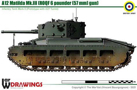 Infantry Tank Mkii Matilda Mkiii With A27 Turret