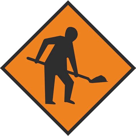 Wk 001 Roadworks Ahead Roadworks Safety Signs Ireland Pd Signs