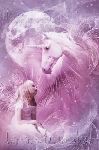 Unicorn And Fairy Fantasy Unicorn Unicorn And Fairies Fantasy Horses