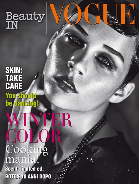Winner Of Antm Cycle 16 Brittani Kline For Beauty In Vogue Italia