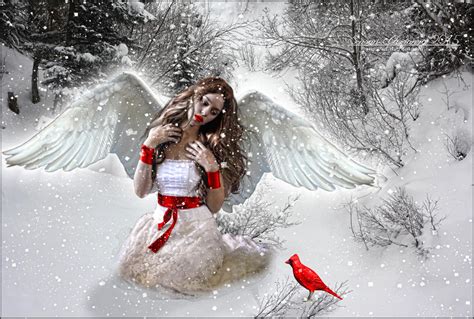 The Winter Angel By Suziekatz On Deviantart