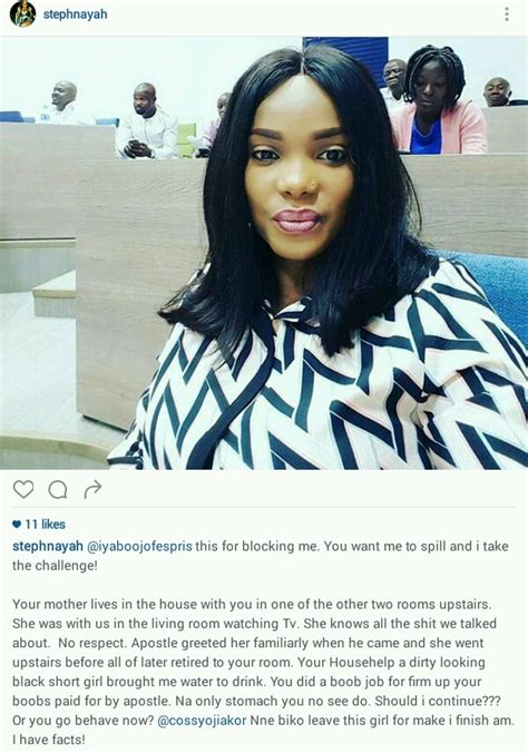 iyabo ojo linked to apostle suleman s sex scandal by lady stephanie ogbonna celebrities nigeria