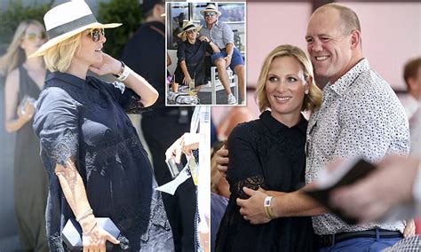 Zara And Mike Tindall Attend Charity Polo Gold Coast Daily Mail Online