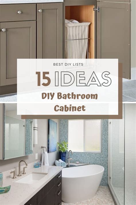 A simple closet makeover for the kids. New DIY Bathroom Cabinets | Bathroom cabinets diy, Diy ...