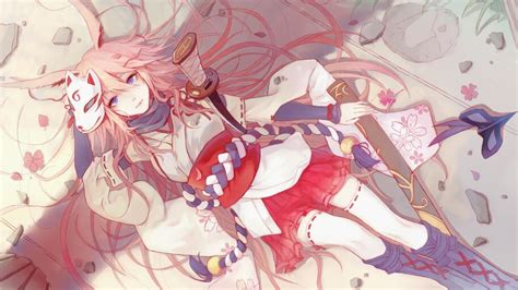 Anime Girl Pink Hair Yae Sakura Honkai Impact 3rd 4k 4508 Wallpaper