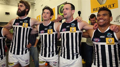 Dining in port adelaide, greater adelaide: AFL news: Port Adelaide prison bars guernsey, jumper returns