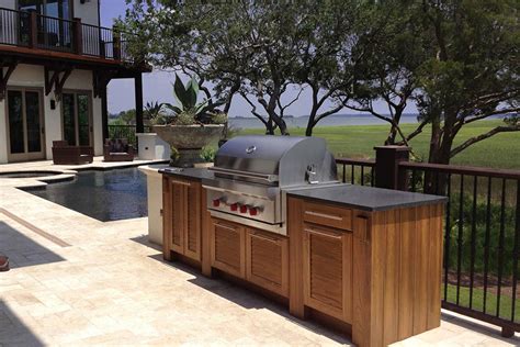 Naturekast provides outstandingly beautiful outdoor summer kitchen cabinets that will last forever even in the intense heat and humid climate of brevard fl. NatureKast Outdoor Summer Kitchen Cabinet Gallery ...