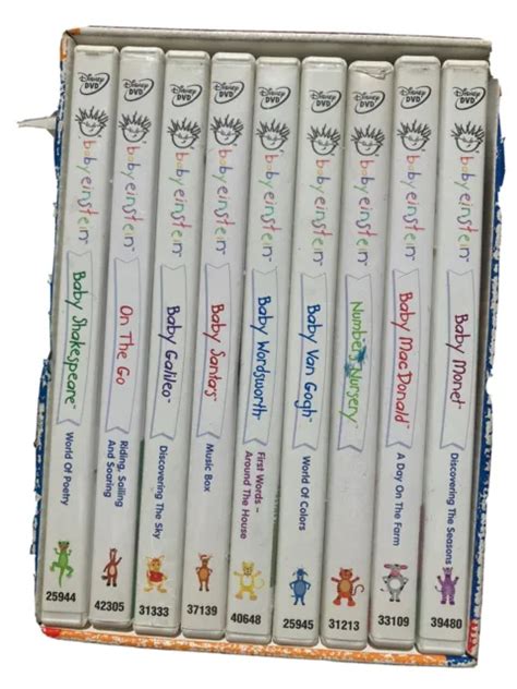 Baby Einstein 15 Dvd Collection Box Set Baby Learning Educational