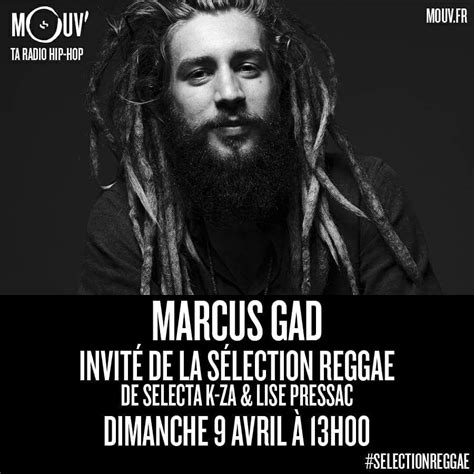 It features tarrus riley, konshens, christopher martin, jahmiel, chan dizzy and more. Marcus Gad invité de la Sélection Reggae VIDEO - Selecta Kza