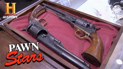 Pawn Stars 100000 Rare Colt Revolvers Season 7 History Youtube