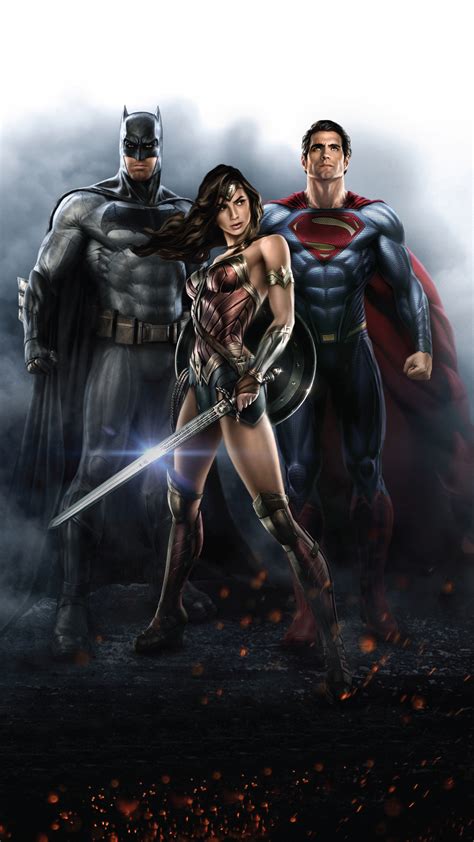 1080x1920 1080x1920 Batman Wonder Woman Superman Hd Artist