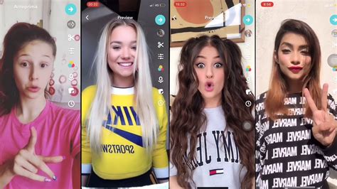 new filter transition challenge ultimate musically girls challenge musical ly compilation