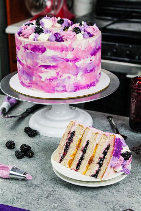 Blackberry Cake Delicious Layer Cake Recipe Made From Scratch