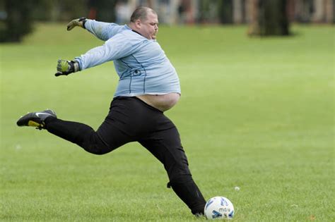 Fatball New Footie League Is For Overweight Men Only Daily Star