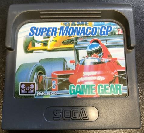 Super Monaco Gp Sega Game Gear Playd Twisted Realms Video Game Store