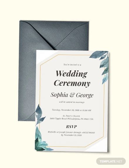 Free 33 Elegant Wedding Invitation Designs In Psd Ms Word Ai Eps