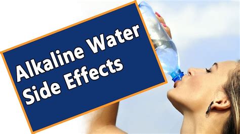 Alkaline Water Side Effects Youtube