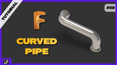 Design A Curved Pipe In Fusion 360 Fusion 360 Tutorial 2021 Its
