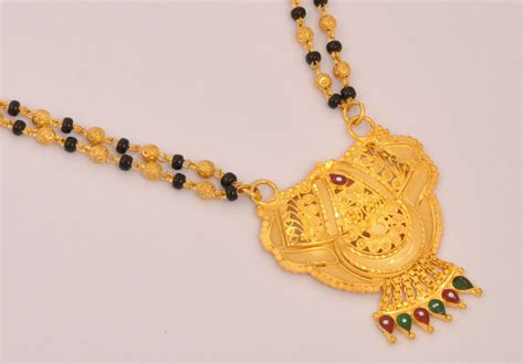 Traditional Mangalsutra Black Beaded Jewelry Maharashtrian Jewellery