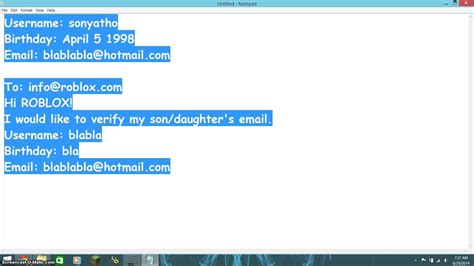 How To Verify Your E Mail On Roblox Remake Youtube
