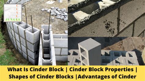 What Is Cinder Block | Cinder Block Properties | Shapes of Cinder