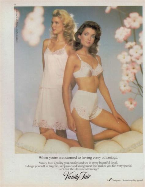 Vanity Fair Lingerie Lace Bra Panty Magazine Print Ad Ebay