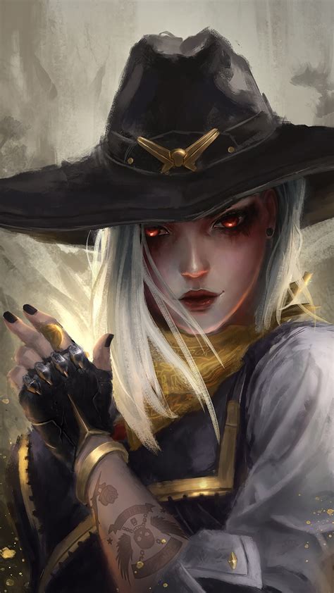 329562 Ashe Overwatch 4k Phone Hd Wallpapers Images Backgrounds