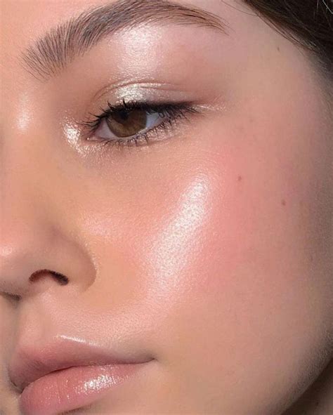 Make Your Skin Glow With These Tips Shimmer Makeup Skin Makeup Bold
