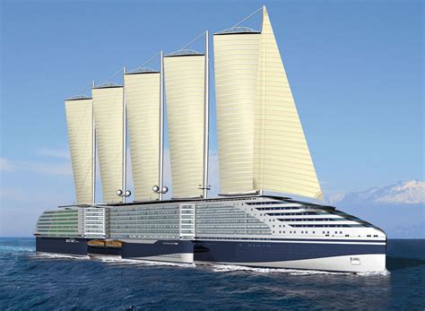 Top 7 Green Ship Concepts Using Wind Energy Cruise Ship Cruise