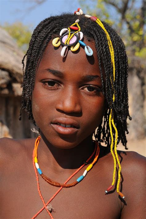 Mundimba Girl Angola People African People Angola