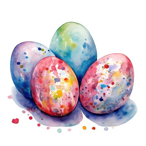 수채화 부활절 달걀 부활절 계란 휴일 Png 일러스트 및 이미지 에 대한 무료 다운로드 Pngtree