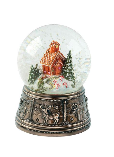 Genesis Gingerbread House Snow Globe Blarney Globos De Neve De