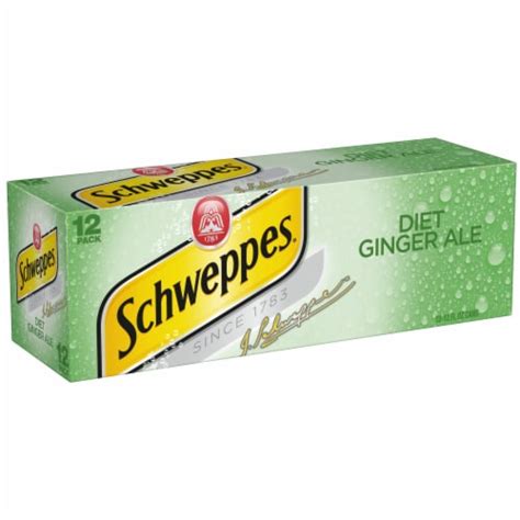 Diet Schweppes Ginger Ale Soda Cans 12 Cans 12 Fl Oz Pick ‘n Save