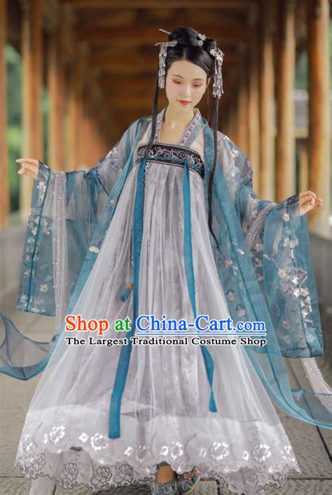 Traditional Chinese Tang Dynasty Royal Lady Costume For Women