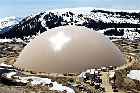 Climax Molybdenum Mine Ore Bulk Storage United States Dome Technology