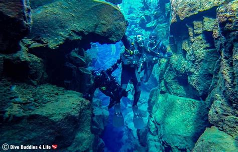 Scuba Diving The Silfra In Iceland