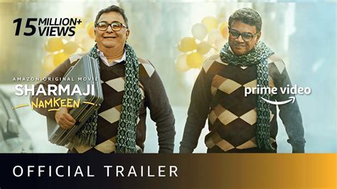 Sharmaji Namkeen Official Trailer Rishi Kapoor Paresh Rawal Juhi Chawla Amazon Prime