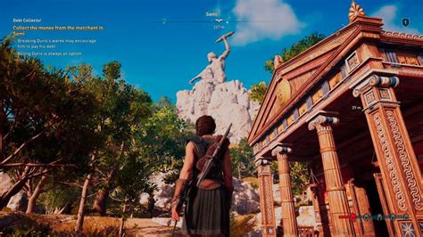 Ascending The Zeus Statue Assassin S Creed Odyssey Youtube