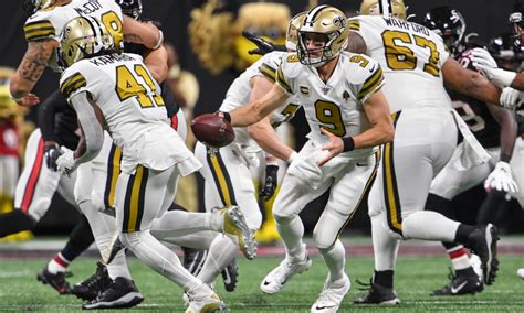 New Orleans Saints Beat Falcons 26 18 Clinch Third Nfc South Title