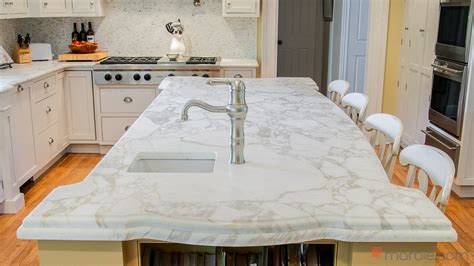 Calacatta Oro Marble Kitchen Countertops