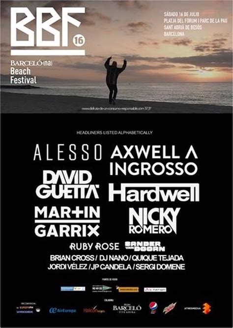 En un solo día de festival podrás escuchar las mejores sesiones del panorama electrónico y vivir una gran. Sorteamos dos abonos VIP para el Barceló(na) Beach Festival