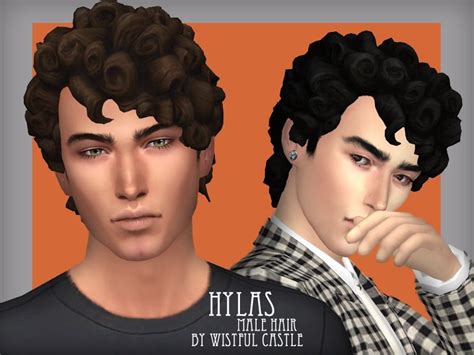 Sims 4 Curly Hair Cc Male