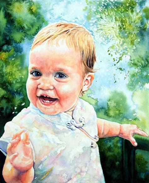 Commission Your Baby Portrait Painting