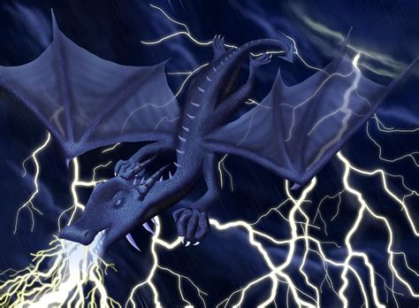 Lightning Dragon By Phoenixfyre6967 On Deviantart