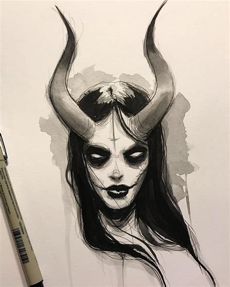 Justin O Neal On Instagram Dark Art Drawings Gothic Drawings