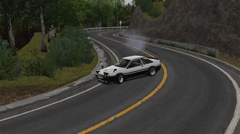 Low Power AE86 Touge Drift Myogi Downhill Assetto Corsa YouTube