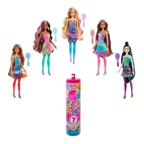 Barbie Color Reveal Confetti Print Mattel Gtr96 Mercadolibre