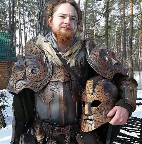 Dwarf Cuirass Dwarven Armor Larp And Cosplay Fantasy Etsy