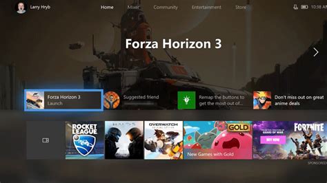 Upcoming Xbox One Update Introduces Microsoft Fluent Design Focus On