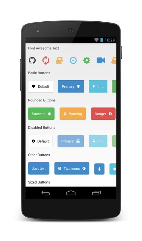 We did not find results for: Bootstrap Style Buttons with Font Awesome for Android ...